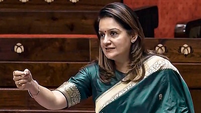 Shiv Sena MP Priyanka Chaturvedi (PTI)