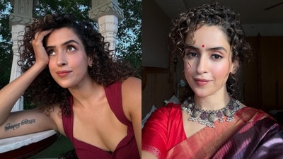 In love with Sanya Malhotra's natural head of curly hair? You can now achieve it too! (Photos: Instagram/sanyamalhotra_) In love with Sanya Malhotra's natural head of curly hair? You can now achieve it too! (Photos: Instagram/sanyamalhotra_)