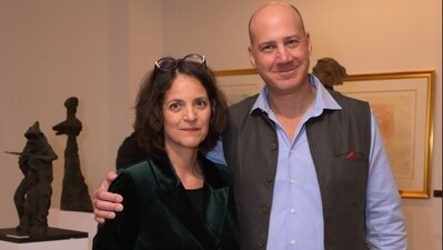 Dr Gindi and Motti Abramovitz