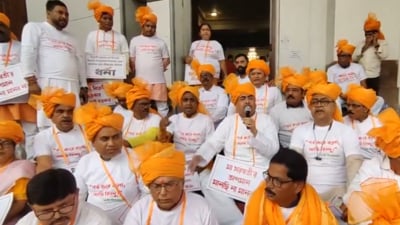 West Bengal BJP MLAs protest against Mamata Banerjee over her remarks on Maha Kumbh Mela (Screengrab) West Bengal BJP MLAs protest against Mamata Banerjee over her remarks on Maha Kumbh Mela (Screengrab)