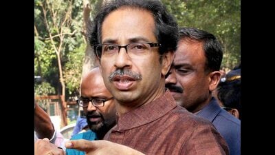Shiv Sena president Uddhav Thackeray leaves after casting vote for the assembly elections at a polling station in Mumbai. (PTI photo) Shiv Sena president Uddhav Thackeray leaves after casting vote for the assembly elections at a polling station in Mumbai. (PTI photo)