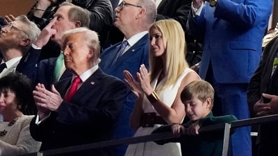 Ivanka Trump, who was formerly a member of the Trump administration and is rumored to have a tense relationship with President's third wife Melania Trump, stated in an interview opened up about her decision to leave politics in 2022. (AP)