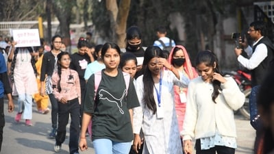 Aspirants stage a protest demanding cancellation of the 70th combined competitive examination (CCE) of the Bihar Public Service Commission (BPSC) held in December last year, at Gardanibagh in Patna. (Santosh Kumar ) Aspirants stage a protest demanding cancellation of the 70th combined competitive examination (CCE) of the Bihar Public Service Commission (BPSC) held in December last year, at Gardanibagh in Patna. (Santosh Kumar )
