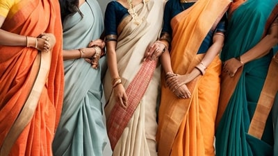 Cotton sarees are an office wear staple (AI Generated) Cotton sarees are an office wear staple (AI Generated)