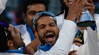 Shikhar Dhawan was player of the tournament as India won the Champions Trophy in 2013 (AFP) Shikhar Dhawan was player of the tournament as India won the Champions Trophy in 2013 (AFP)