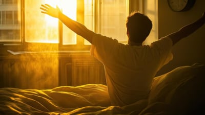 Research has shown that people tend to report better mental health and wellbeing in the morning. (Freepik) Research has shown that people tend to report better mental health and wellbeing in the morning. (Freepik)
