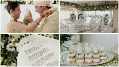 A look at Prateik Babbar and Priya Banerjee's stunning wedding. A look at Prateik Babbar and Priya Banerjee's stunning wedding.