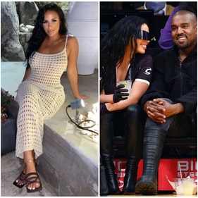 (Left) Chaney Jones before she dated Kanye; (Right) Her fashion transition after Chaney started dating Kanye West (Photos: Instagram)