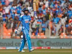 Ahmedabad, Feb 12 (ANI): India's Shubman Gill celebrates his half-century during the 3rd ODI match against England, at Narendra Modi Stadium in Ahmedabad on Wednesday. (ANI Photo) Ahmedabad, Feb 12 (ANI): India's Shubman Gill celebrates his half-century during the 3rd ODI match against England, at Narendra Modi Stadium in Ahmedabad on Wednesday. (ANI Photo)