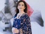 Nita Ambani wore a Parsi Gara saree with pearl-diamond jewels to Harvard. Nita Ambani wore a Parsi Gara saree with pearl-diamond jewels to Harvard.