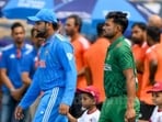 India captain Rohit Sharma and his Bangladesh counterpart Najmul Hossain Shanto India captain Rohit Sharma and his Bangladesh counterpart Najmul Hossain Shanto