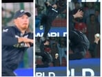 Glenn Phillips takes a flying catch to dismiss Mohammad Rizwan Glenn Phillips takes a flying catch to dismiss Mohammad Rizwan