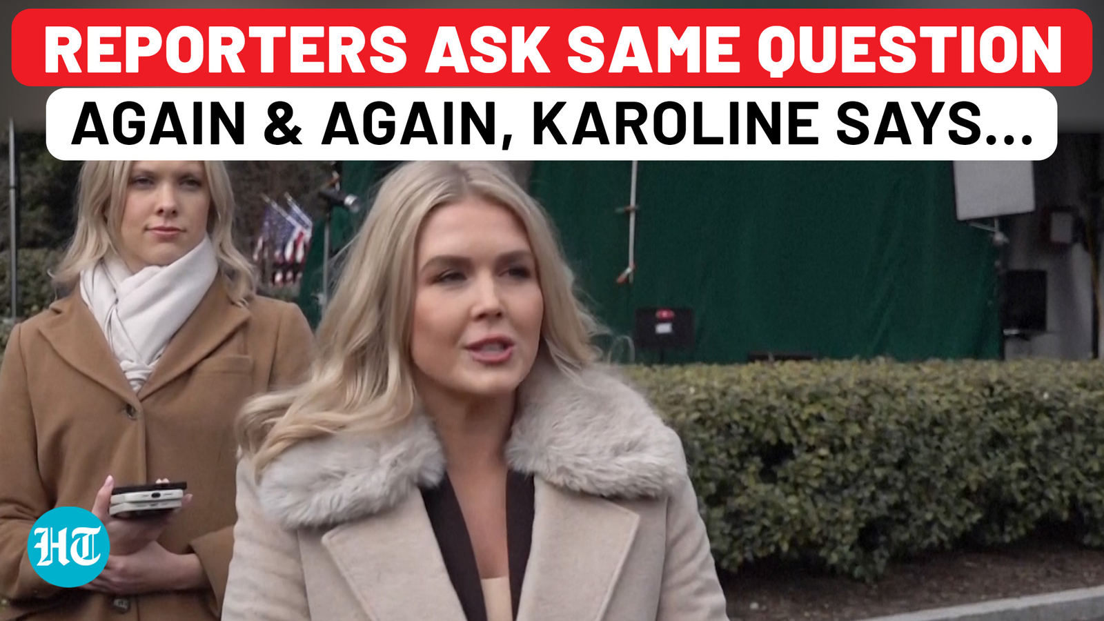 Watch Karoline Leavitt’s Response As Reporters Ask Same Question Repeatedly| Trump| Elon Musk| DOGE