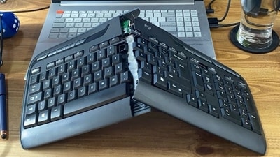 A recruiter claims he broke his keyboard after a candidate accepted another job offer.