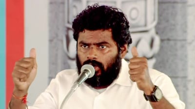 On Wednesday, Tamil Nadu BJP President K Annamalai wrote to Kamarajar Salai Chennai's Director General of Police over the improper management of security detail during his February 17 visit to Thiruparankundram Temple in Madurai. (ANI) On Wednesday, Tamil Nadu BJP President K Annamalai wrote to Kamarajar Salai Chennai's Director General of Police over the improper management of security detail during his February 17 visit to Thiruparankundram Temple in Madurai. (ANI)