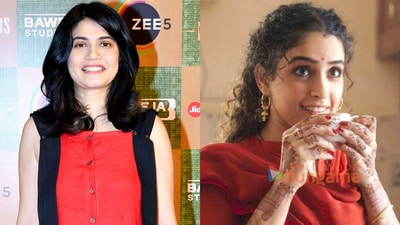 Director Arati Kadav (L) | A still from the movie Mrs. Director Arati Kadav (L) | A still from the movie Mrs.