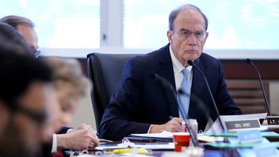 Delbert Hosemann office shares health update after he collapses at Mississippi State Capitol in shocking video (AP Photo/Rogelio V. Solis) (AP) Delbert Hosemann office shares health update after he collapses at Mississippi State Capitol in shocking video (AP Photo/Rogelio V. Solis) (AP)