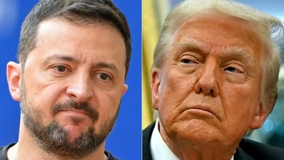 US President Donald Trump called Ukrainian leader Volodymyr Zelensky a "dictator without elections" on February 19, 2025, stepping up his attacks as tensions soar between Kyiv and Washington. (AFP) US President Donald Trump called Ukrainian leader Volodymyr Zelensky a "dictator without elections" on February 19, 2025, stepping up his attacks as tensions soar between Kyiv and Washington. (AFP)