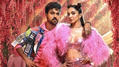 Ram Charan and Kiara Advani in a still from Shankar's Game Changer. Ram Charan and Kiara Advani in a still from Shankar's Game Changer.