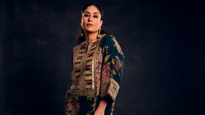 Kareena Kapoor is all ready to party with her family.