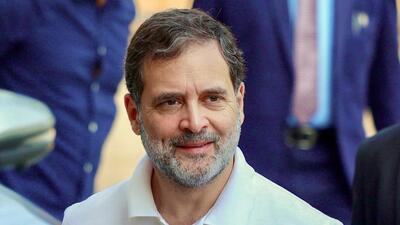 Leader of Opposition in the Lok Sabha and Congress MP Rahul Gandhi emphasised the need to strengthen the party’s district committees (ANI) Leader of Opposition in the Lok Sabha and Congress MP Rahul Gandhi emphasised the need to strengthen the party’s district committees (ANI)