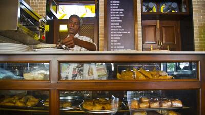 Mumbai, India - October 12, 2015 : Café Irani Chaii in Mahim, Mumbai, India on Monday, October 12, 2015. (Photo by Kalpak Pathak / Hindustan Times) (Hindustan Times) Mumbai, India - October 12, 2015 : Café Irani Chaii in Mahim, Mumbai, India on Monday, October 12, 2015. (Photo by Kalpak Pathak / Hindustan Times) (Hindustan Times)