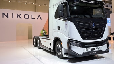 Nikola, a US-based EV maker and competitor of Elon Musk's Tesla, has filed for bankruptcy. (Reuters)