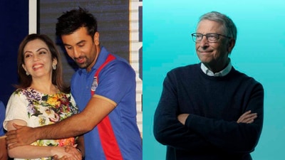 Nita Ambani says she'd like to have dinner with Ranbir Kapoor over Bill Gates. Nita Ambani says she'd like to have dinner with Ranbir Kapoor over Bill Gates.