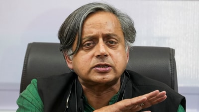 Shashi Tharoor, a Congress MP, called the alleged ragging event at The Government College in Kariavattom "appalling" on Wednesday. (PTI/Kunal Patil) Shashi Tharoor, a Congress MP, called the alleged ragging event at The Government College in Kariavattom "appalling" on Wednesday. (PTI/Kunal Patil)