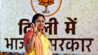 Rekha Gupta will be sworn-in as Delhi chief minister on Thursday (Shrikant Singh/ANI) Rekha Gupta will be sworn-in as Delhi chief minister on Thursday (Shrikant Singh/ANI)