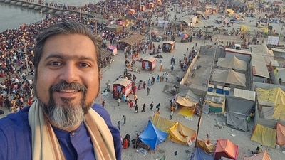 Musician Ricky Kej on his visit to Prayagraj Musician Ricky Kej on his visit to Prayagraj