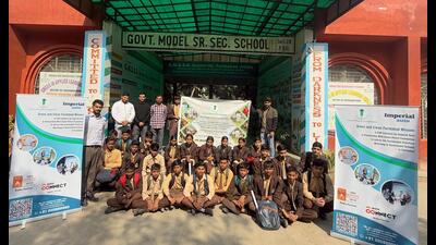 These interactive workshops aim to directly impact 1,200 students, encouraging them to adopt sustainable practices. (HT PHOTO) These interactive workshops aim to directly impact 1,200 students, encouraging them to adopt sustainable practices. (HT PHOTO)