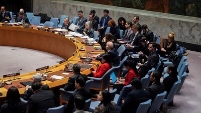 A United Nations Security Council meeting (AP) A United Nations Security Council meeting (AP)