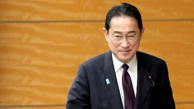 Former Japanese prime minister Fumio Kishida was attacked in April 2023 during an election campaign event in Wakayama. (File Image/Reuters)