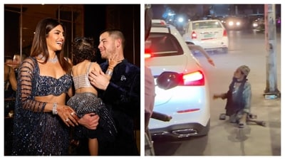 Priyanka Chopra was in her car when a needy person approached her. Priyanka Chopra was in her car when a needy person approached her.