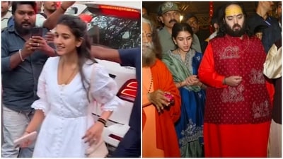 From a white cotton dress to a simple silk suit, Radhika Merchant always wows with her simple looks. From a white cotton dress to a simple silk suit, Radhika Merchant always wows with her simple looks.