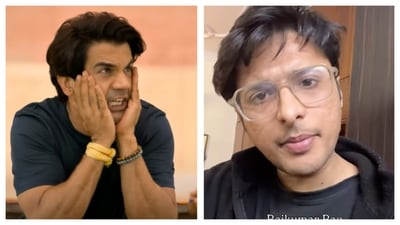 Rajkummar Rao's recent filmography was mentioned in comedian Akshat's new video. Rajkummar Rao's recent filmography was mentioned in comedian Akshat's new video.