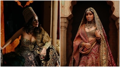 Uorfi Javed looks regal in Rimple & Harpreet's new campaign. Uorfi Javed looks regal in Rimple & Harpreet's new campaign.