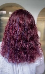 Cherry cola is a bold, deep red with dark brown undertones. Cherry cola is a bold, deep red with dark brown undertones.