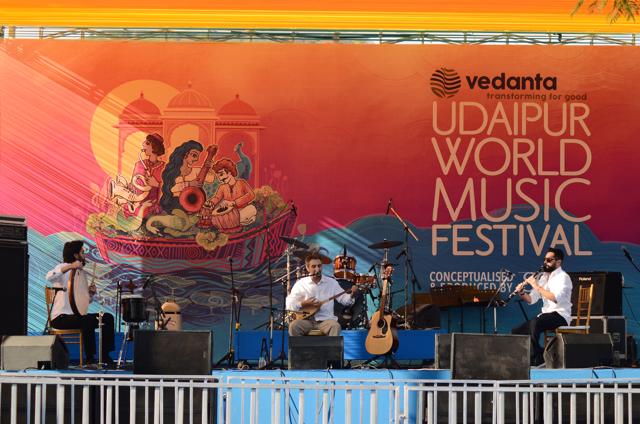 Ali Doğan Gönültaş and his team brought the rich musical traditions of Kurdistan to Udaipur. (Vedanta Udaipur World Music Festival 2025) Ali Doğan Gönültaş and his team brought the rich musical traditions of Kurdistan to Udaipur. (Vedanta Udaipur World Music Festival 2025)