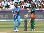 Axar Patel took 2/43 in 9 overs against Bangladesh in Dubai