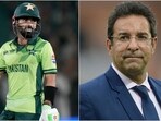Mohammad Rizwan (L); Wasim Akram