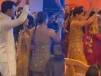 Ranbir Kapoor and Alia Bhatt dancing at a family function Ranbir Kapoor and Alia Bhatt dancing at a family function