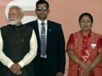 Delhi CM Rekha Gupta Oath Taking LIVE: Prime Minister Narendra Modi arrived on stage to attend Rekha Gupta's swearing-in as Delhi CM and greeted the NDA leaders and ministers present. (BJP/YouTube) Delhi CM Rekha Gupta Oath Taking LIVE: Prime Minister Narendra Modi arrived on stage to attend Rekha Gupta's swearing-in as Delhi CM and greeted the NDA leaders and ministers present. (BJP/YouTube)