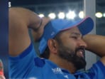 Taskin Ahmed and Rohit Sharma after Jaker Ali drops KL Rahul