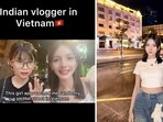 An Indian vlogger who travelled to Vietnam. An Indian vlogger who travelled to Vietnam.