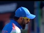 Virat Kohli's reaction after KL Rahul's wicketkeeping blunder