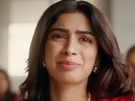 Khushi Kapoor, Archana Puran Singh and Ibrahim Ali Khan in a scene from the promotional video. Khushi Kapoor, Archana Puran Singh and Ibrahim Ali Khan in a scene from the promotional video.