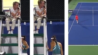 Emma Raducanu had to deal with a stalker in Dubai. Emma Raducanu had to deal with a stalker in Dubai.