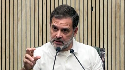 Amit Malviya targets Rahul Gandhi over alleged foreign links. (ANI) Amit Malviya targets Rahul Gandhi over alleged foreign links. (ANI)